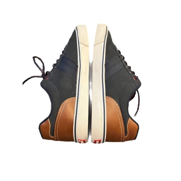 LEVI’S MEN'S SHOES 517777-U51 MILES PERFORMANCE NAVY BLUE/BURGUNDY SIZE 10 - Picture 3 of 8